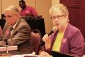 Kay Craigie at July 2013 Board Meeting